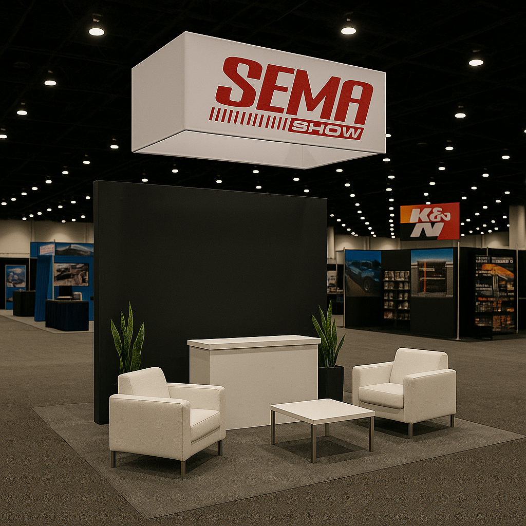 Complete Guide to SEMA Booths – Types, Sizes, and Options